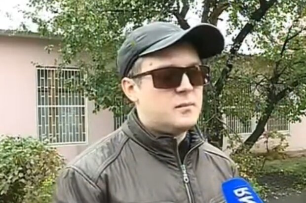 Житель Курска, скриншот из видео
