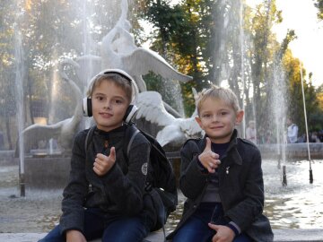 Сини Ірини Федишин: Юрій та Олег, фото з особистого архіву співачки