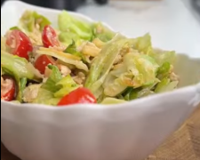 Салат "Биг Мак": фото скрин.