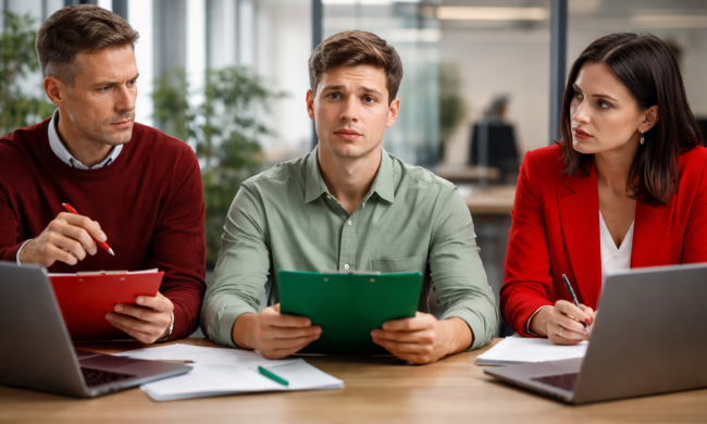 Співбесіда, зображення: Знай.ua