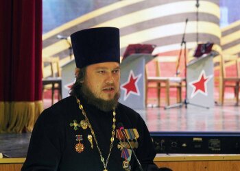 Российский священник, фото: свободный источник