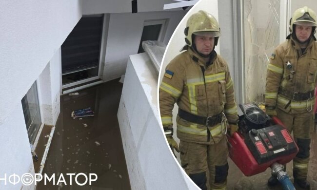 Ливень затопил Ровно — авто под водой