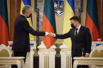 Володимир Зеленський і Гітанас Наусєда, instagram.com/zelenskiy_official
