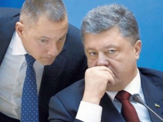 Борис Ложкин и Петр Порошенко