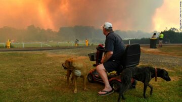 Пожежі в Австралії, фото: cnn.com