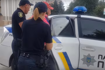 поліція, скріншот з відео