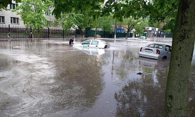 Злива в Києві - фото з Фейсбук
