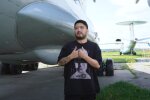 Юрій пережив авіакатастрофу, скріншот з відео