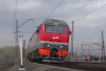 Російський поїзд. Фото: скрін youtube