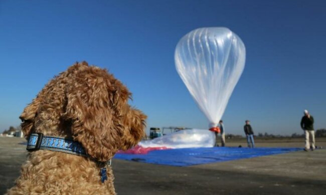 Перша інтернет-куля від Google впала на землю