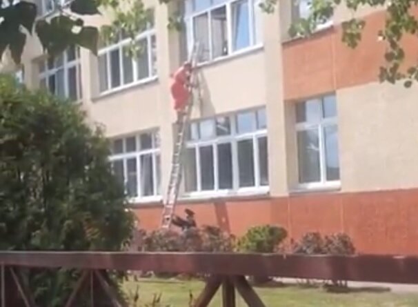 Дільниця №17 у Мінську, скріншот відео