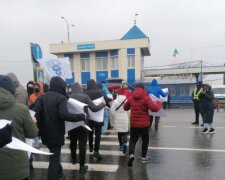 во время митинга в Одессе скрин с видео