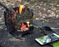 Шишки помогут зарядить смартфон