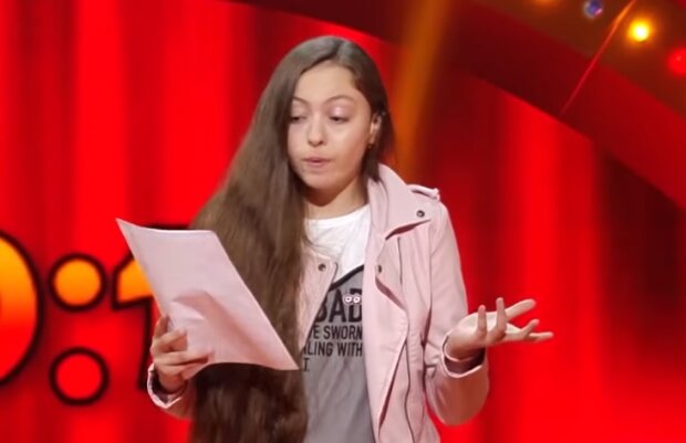 Маша Полякова, скрин из видео