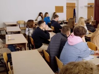 Украинский университет, скриншот: Youtube