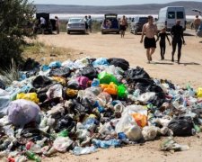 Окупантські свині перетворили Крим на гігантський смітник: красномовні фото