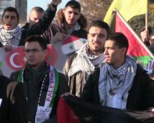 Арабська діаспора Харкова вимагає миру для палестинців