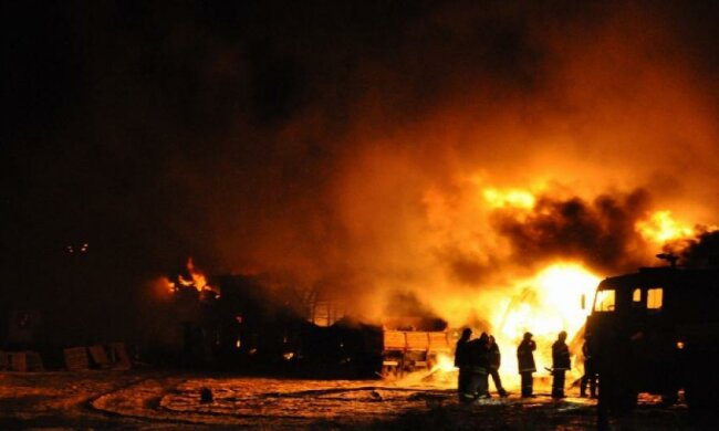 В Полтавской области в страшном пожаре погибли мать и сын