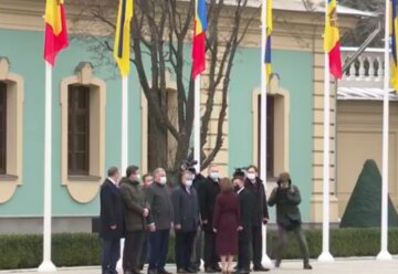 Владимир Зеленский и Майя Санду, кадр из видео