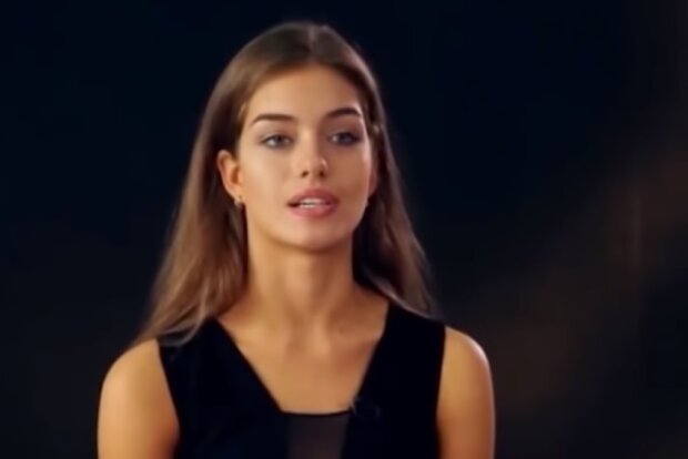 Александра Кучеренко, скрин из видео