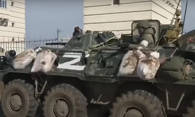 Російські окупанти. Фото: скрін youtube