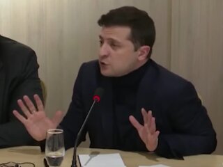 Володимир Зеленський, скріншот з відео