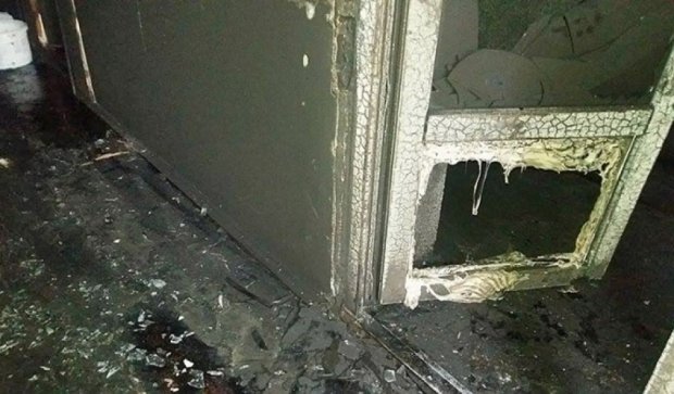 Офіс «Автомайдану» спалили у Рівному (фото)