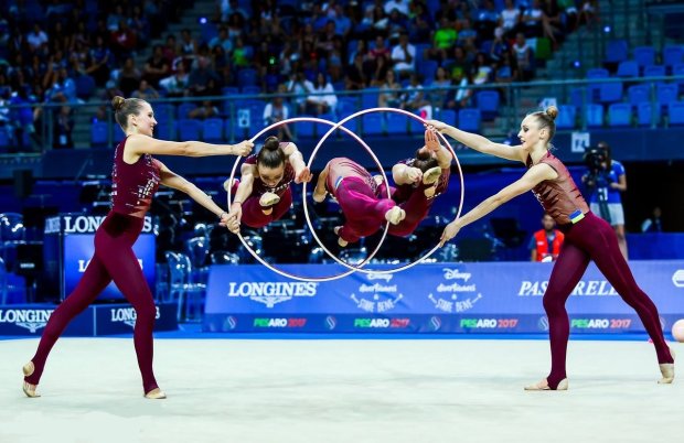 украинские гимнастки