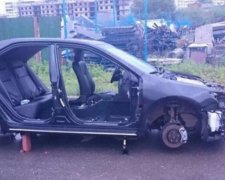 В Хабаровске грабители выпотрошили "Toyota"