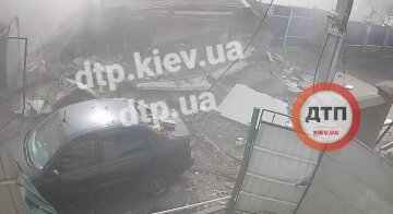 Вибух у Києві, скріншот з відео