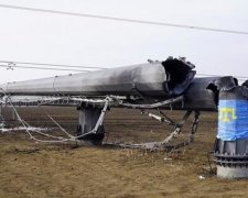 Начался ремонт одной из линий электропередач в Херсонской обл