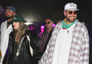 Тейлор Свифт и Тревис Келси, фото из соцсетей