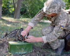 Український воїн підпалив себе під стінами Міноборони: відео