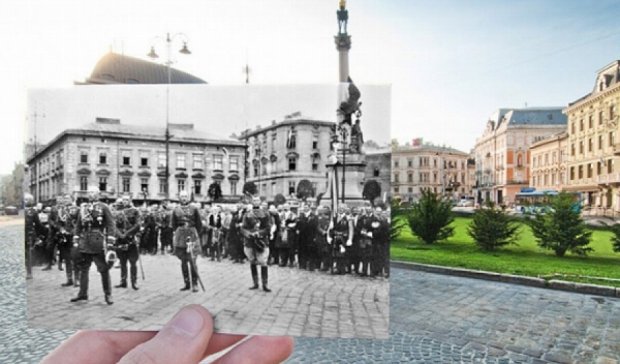 Львів сьогодні і століття тому: подорож у часі (фото)
