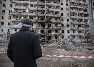 Разрушенные украинские дома