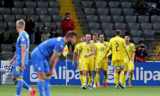 Украина потеряла очки в матче против Казахстана на Чемпионат мира 2022: все решили последние минуты