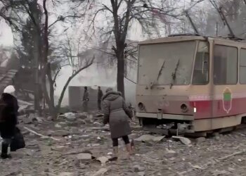 последствия ракетного удара по Запорожью 29 декабря 2023 года