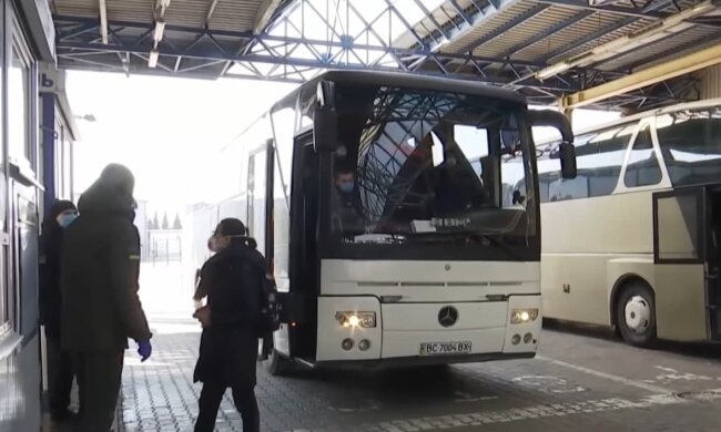 кордон з Польщею, скріншот з відео