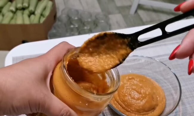 Кабачкова ікра, фото: скріншот з відео