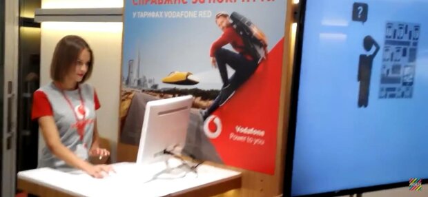 Vodafone, фото: скріншот з відео