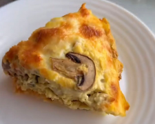 Картофельно-мясной пирог: фото скрин рецепта