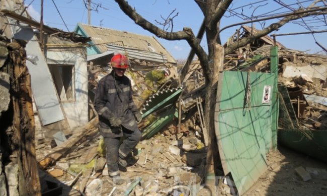 У Мелітополі підірвали житловий будинок