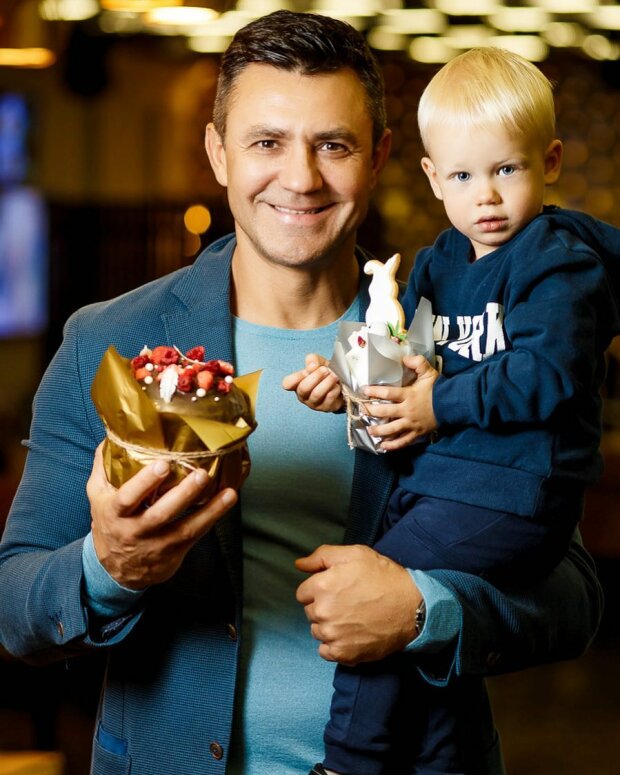 Николай Тищенко с младшим сыном