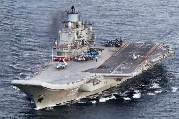 Позорный вояж "Адмирала Кузнецова" обошелся Путину в $127 млн