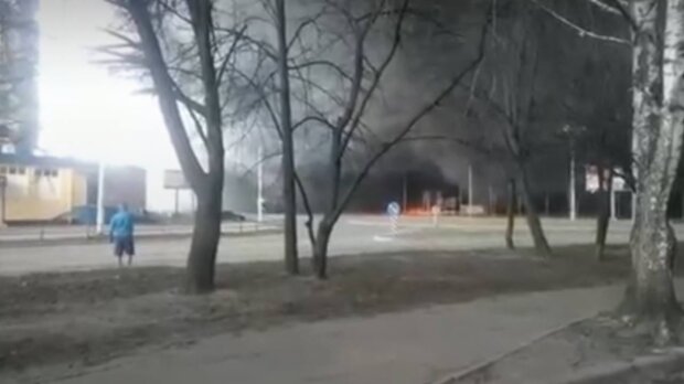 Пожежа, фото: скріншот з відео