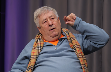 Микола Луценко, кадр з інтерв'ю