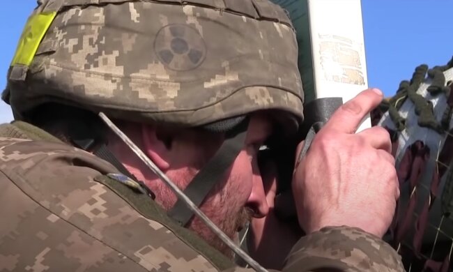 Боєць ВСУ. Фото: скріншот youtube