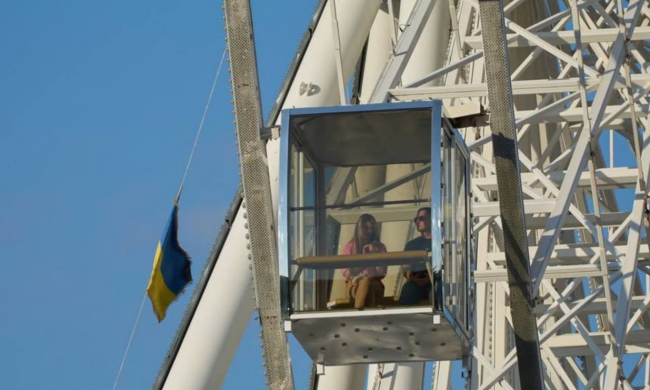 Українці, колесо огляду, Київ, фото із соцмереж