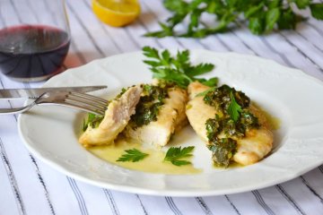 Простой рецепт куриного филе с лимоном