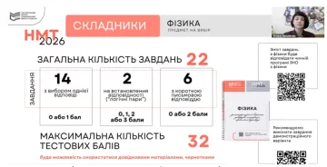 НМТ-2026 переписали: в одних тестах додали завдання, а в інших